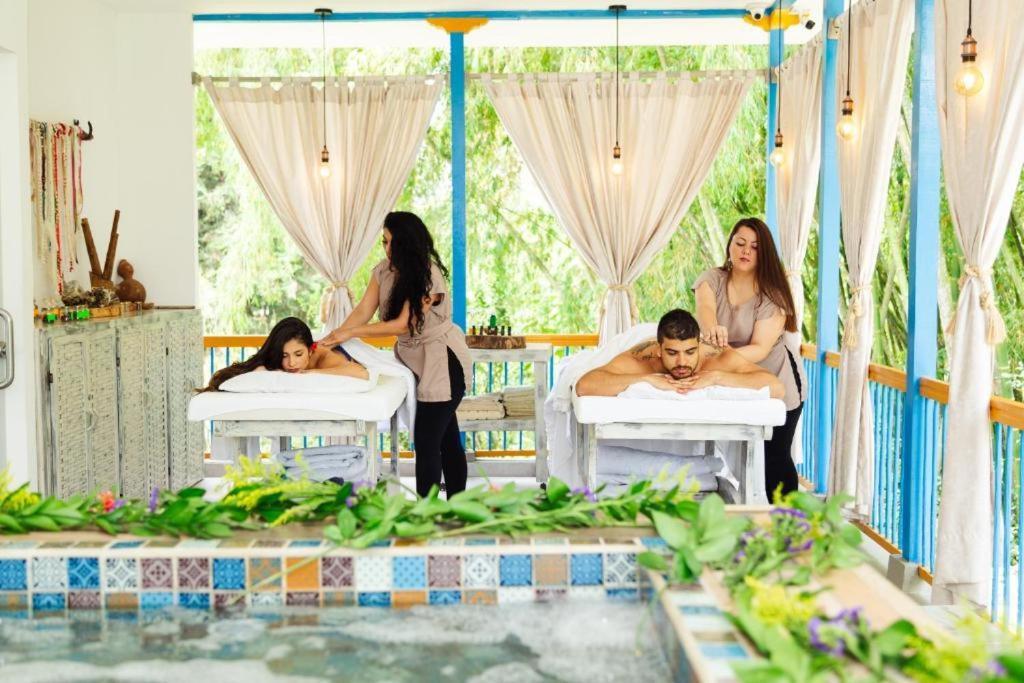 Hotel Hacienda Santa Clara Santa Rosa de Cabal Esterno foto