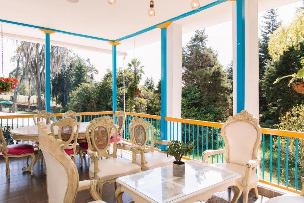 Hotel Hacienda Santa Clara Santa Rosa de Cabal Esterno foto