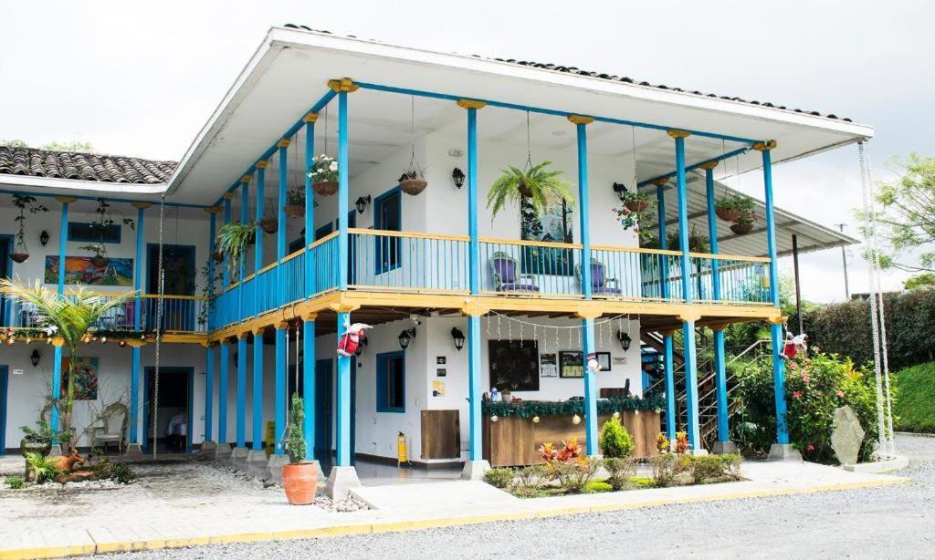 Hotel Hacienda Santa Clara Santa Rosa de Cabal Esterno foto