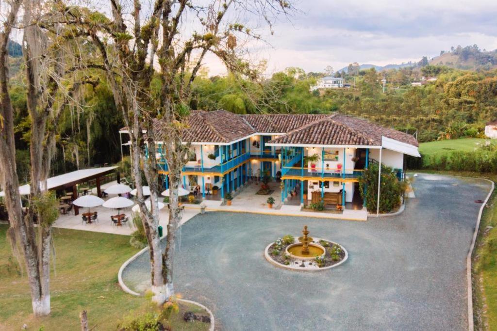 Hotel Hacienda Santa Clara Santa Rosa de Cabal Esterno foto
